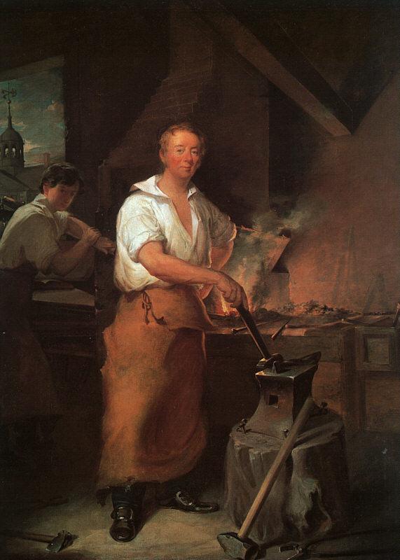 John Neagle Pat Lyon at the Forge Germany oil painting art